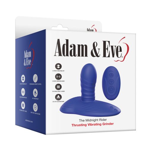 Adam & Eve The Midnight Rider – Thrusting & Vibrating Grinder with Remote - Image 3