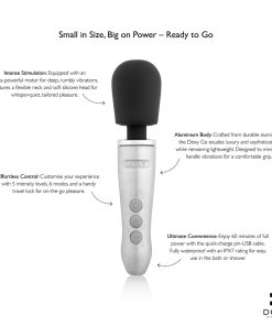Doxy Go Travel-Sized Wand Massager