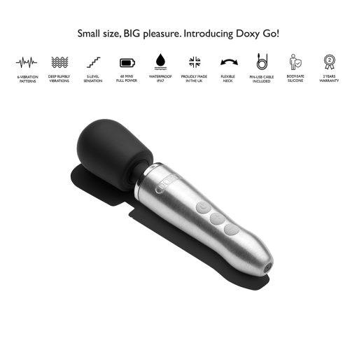 Doxy Go Travel-Sized Wand Massager - Image 10