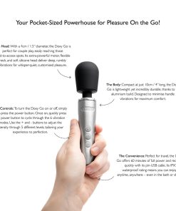 Doxy Go Travel-Sized Wand Massager