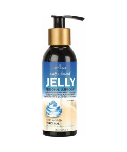 Sensuva Jelly Water-Based Personal Lubricant 4 Oz. Bottle