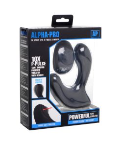 Alpha-Pro Tapping & Vibrating Prostate Stimulator With Remote