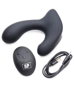 Alpha-Pro Tapping & Vibrating Prostate Stimulator With Remote
