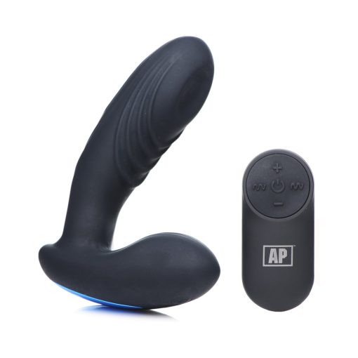 Alpha-Pro 7X P-Thump Tapping Prostate Vibe With Remote - Image 2
