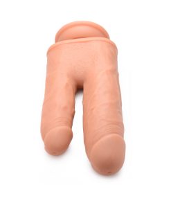 Big Shot Double Shot 8 In. Vibrating & Rotating Double Dong With Remote