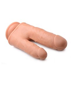 Big Shot Double Shot 8 In. Vibrating & Rotating Double Dong With Remote