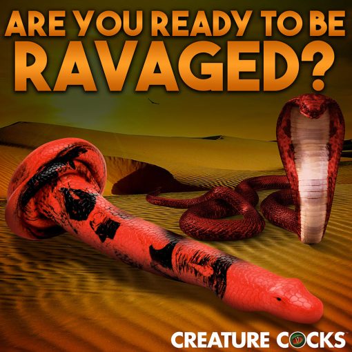 Creature Cocks King Cobra Large 14 In. Long Silicone Dong - Image 10