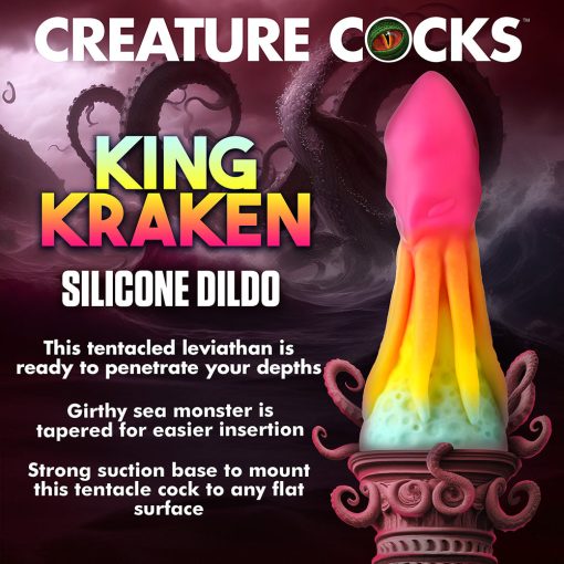 Creature Cocks King Kraken Silicone Dildo - Image 10
