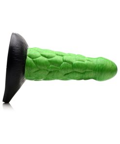 Creature Cocks Radioactive Reptile Thick Scaly Silicone Dildo
