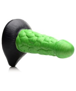 Creature Cocks Radioactive Reptile Thick Scaly Silicone Dildo