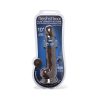Fleshstixxx 10 In. Silicone Dildo With Balls Dark