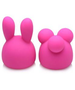 Gossip Rocket Mini Rechargeable Wand With 2 Attachments Magenta