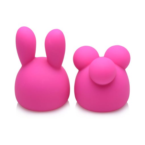 Gossip Rocket Mini Rechargeable Wand With 2 Attachments Magenta - Image 6