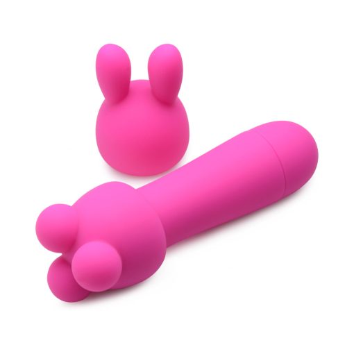 Gossip Rocket Mini Rechargeable Wand With 2 Attachments Magenta - Image 8
