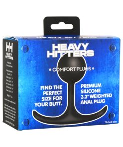 Heavy Hitters Comfort Plugs Premium Silicone 3.3 In. Weighted Round Plug