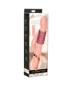 Inmi 10X Bunny Slide Sliding Ring Silicone Rabbit Vibrator