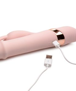 Inmi 10X Bunny Slide Sliding Ring Silicone Rabbit Vibrator