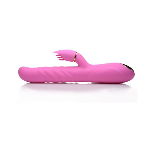 Inmi 10X Versa-Thrust Thrusting & Vibrating Silicone Rabbit With 3 Attachments - Image 5