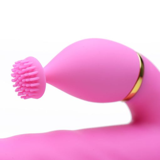 Inmi 10X Versa-Thrust Thrusting & Vibrating Silicone Rabbit With 3 Attachments - Image 12