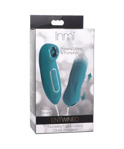 Inmi Entwined Thumping Egg & Licking Clitoral Stimulator