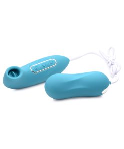 Inmi Entwined Thumping Egg & Licking Clitoral Stimulator