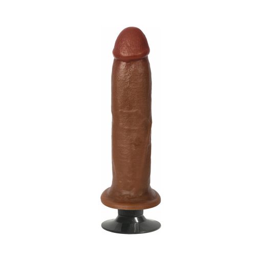 Jock 8 In. No Balls Vibrating Dildo Medium - Image 2