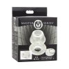 Master Series Ass Bung Clear Hollow Anal Dilator 3 In.