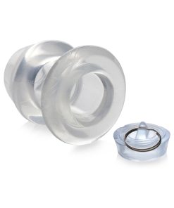 Master Series Ass Bung Clear Hollow Anal Dilator 3 In.