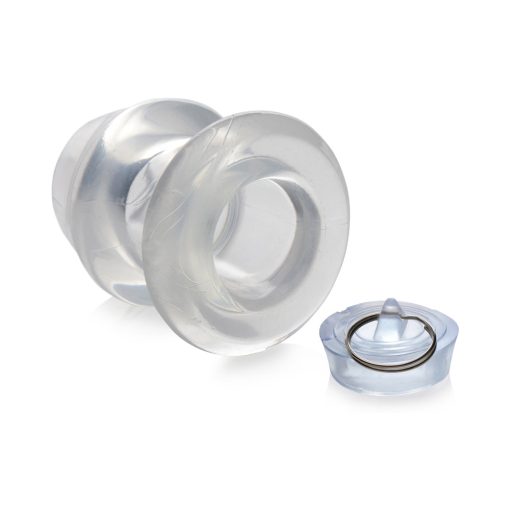 Master Series Ass Bung Clear Hollow Anal Dilator 3 In. - Image 3