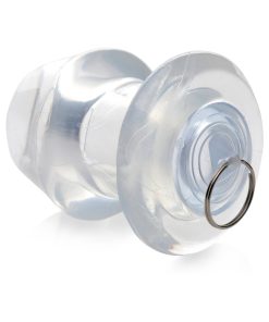 Master Series Ass Bung Clear Hollow Anal Dilator 3 In.