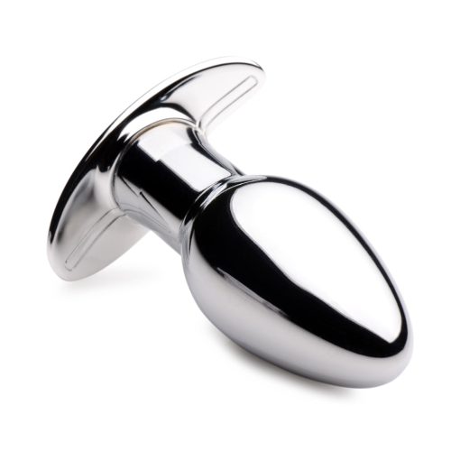 Master Series Chrome Blast 7X Rechargeable Butt Plug With Remote S - Image 3