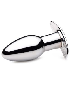 Master Series Chrome Blast 7X Rechargeable Butt Plug With Remote S
