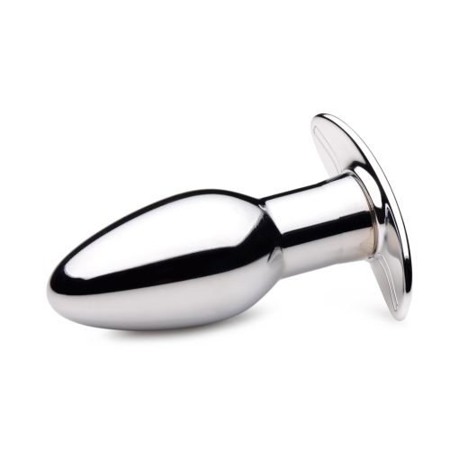 Master Series Chrome Blast 7X Rechargeable Butt Plug With Remote S - Image 4
