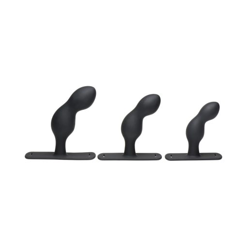 Master Series P-Spot Plugger Trainer 3-Piece Silicone Set With Harness - Image 4