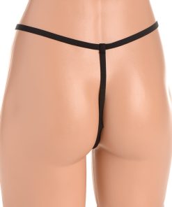 Master Series Scarlet Seduction Lace-Up Corset & Thong M