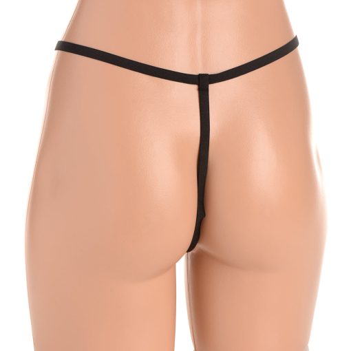 Master Series Scarlet Seduction Lace-Up Corset & Thong M - Image 9