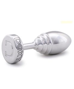 Doxy Ribbed Metal Butt Plug