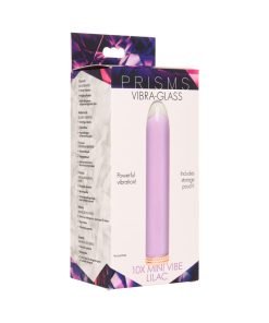 Prisms 10X Mini Glass Vibe Lilac
