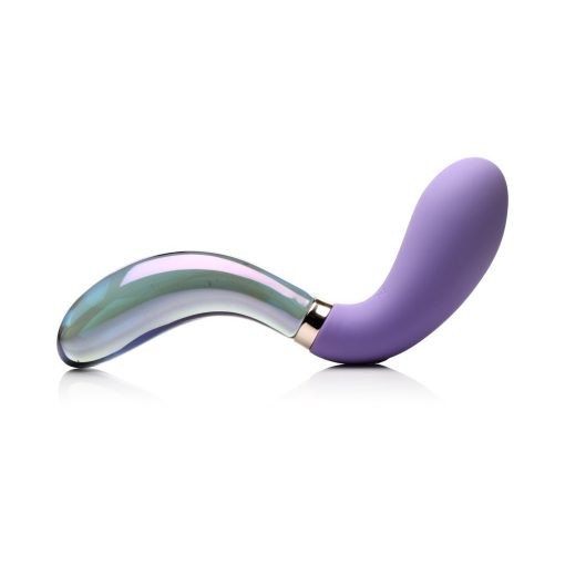 Prisms 10X Pari Dual Ended Wavy Silicone/Glass Vibrator - Image 2