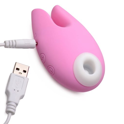 Shegasm Sucky Bunny Clitoral Stimulator Pink - Image 10