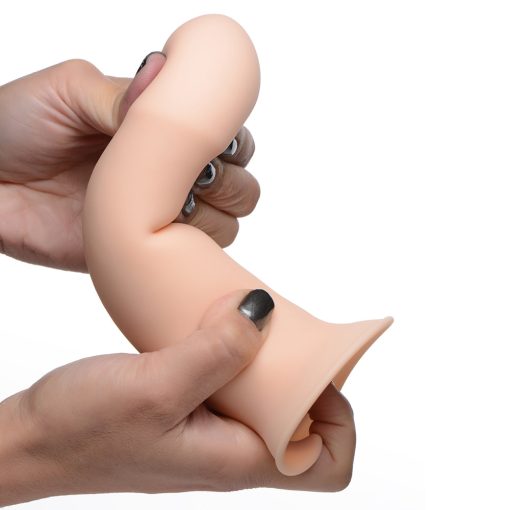 Squeeze-It Squeezable Thick Phallic Dildo Light - Image 10