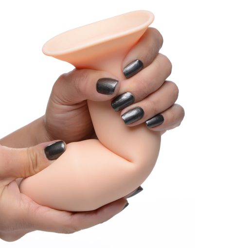 Squeeze-It Squeezable Thick Phallic Dildo Light - Image 11