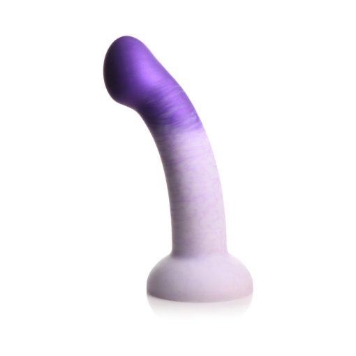 Strap U G-Swirl G-Spot Silicone Dildo Purple - Image 2