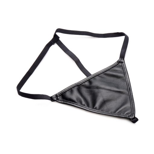 Strict Lace-Up Corset Vest & Thong L - Image 5