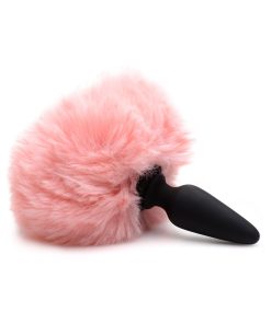 Tailz Snap-On Interchangeable Bunny Tail Pink (Plug Not Included)