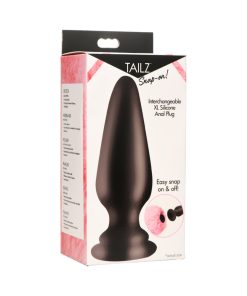 Tailz Snap-On Interchangeable Xl Silicone Anal Plug