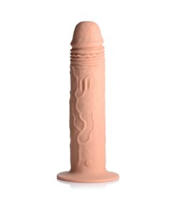 Thump It 7X Remote Vibrating & Thumping Dildo M