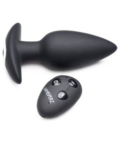 Whisperz Voice Activated 10X Vibrating Butt Plug With Remote