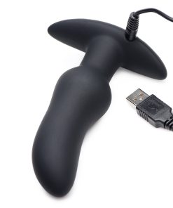 Whisperz Voice Activated 10X Vibrating Prostate Plug With Remote