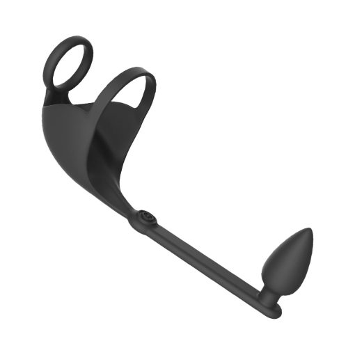 Magic Remote Scrotum Massager Plug Black - Image 4